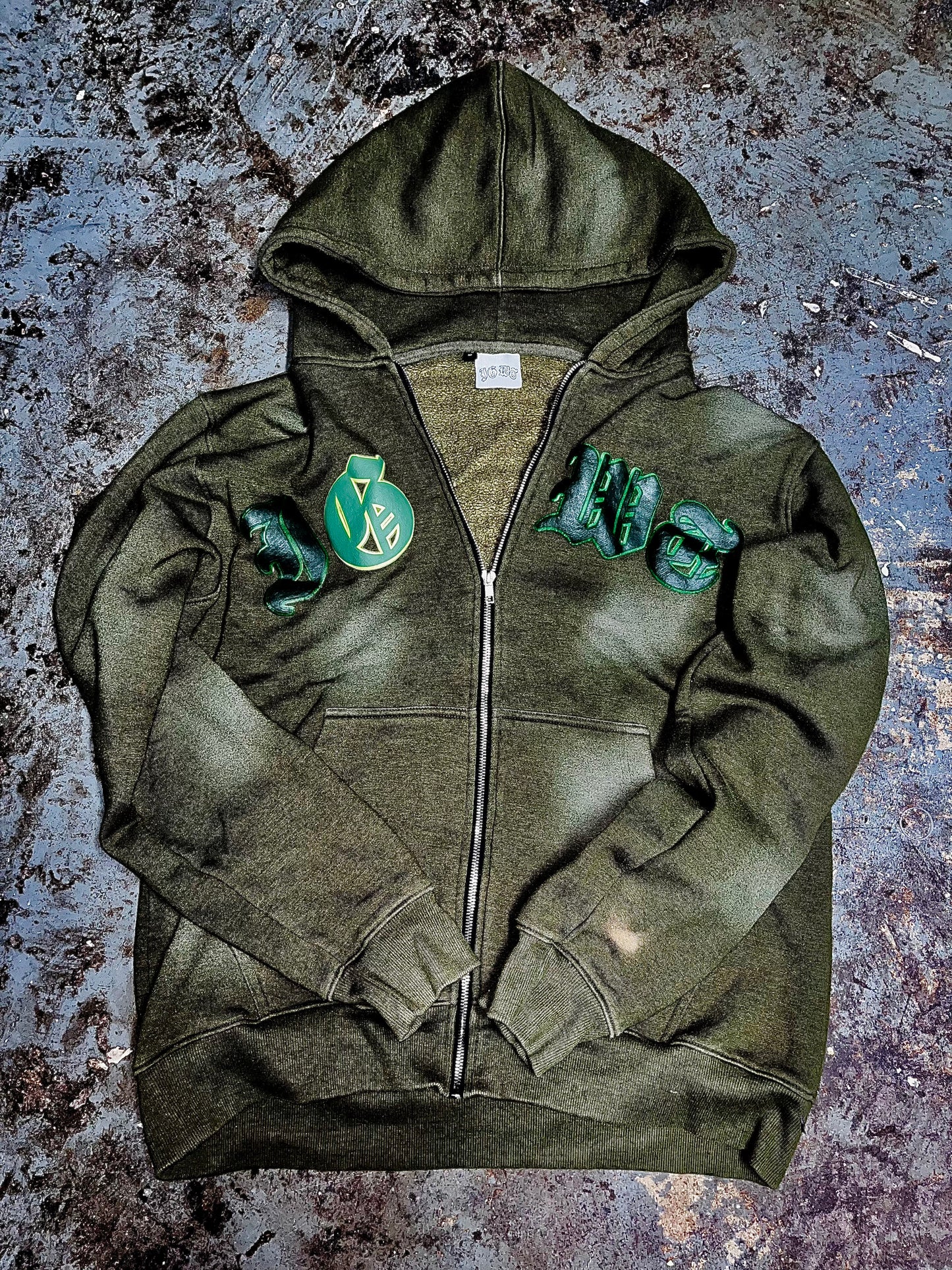 "IGWT" Apple Acid Zip Up