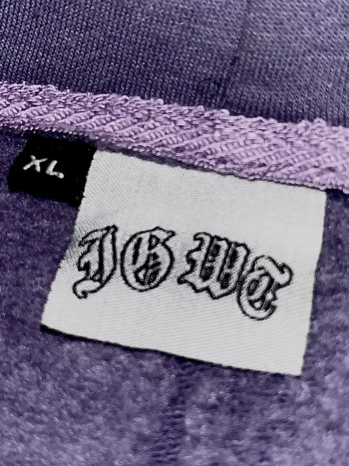 "IGWT" Purple Acid Zip Up