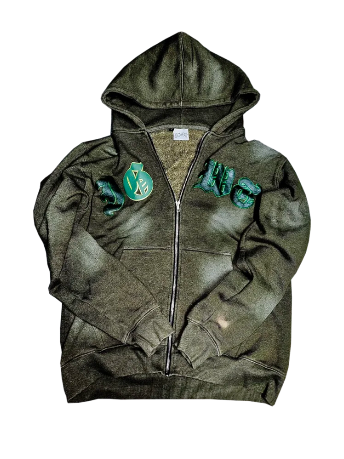 "IGWT" Apple Acid Zip Up