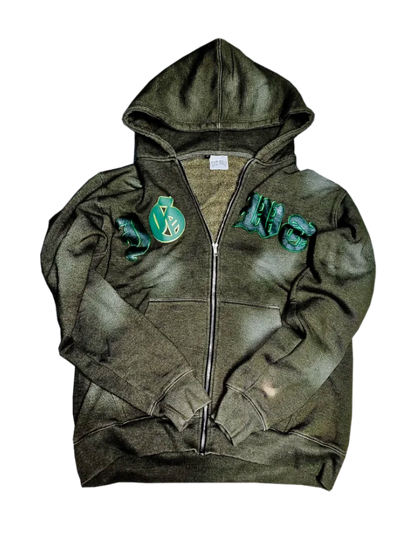 "IGWT" Apple Acid Zip Up